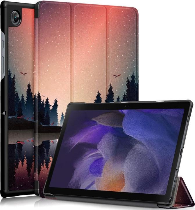 Cover-Discount Galaxy Tab A8 10.5 - Drievoudige Smart Case Bos (Galaxy Tab A8)
