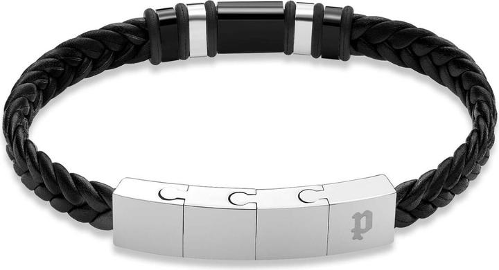 Immagine prodotto Police Wavebreaker (1.10 cm, Acciaio inox/pelle)