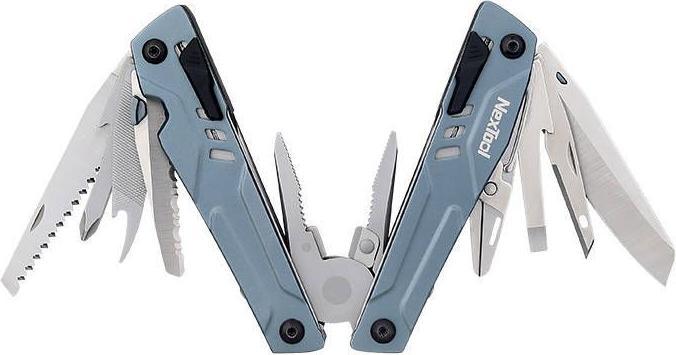 Produktbild NexTool Multitool NE20045 15 in 1 + bit set (blue) (15 Funktionen)