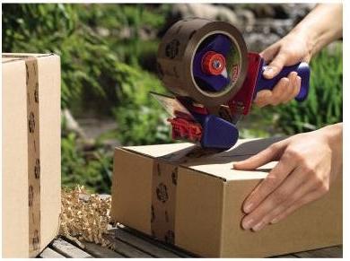 Produktbild tesa tesapack ECO & STRONG Paketband - Umweltschonendes Packband aus 100 % recyceltem Kunststoff (50 mm)