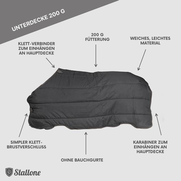 Produktbild Stallone Unterdecke 200 g (155 cm)