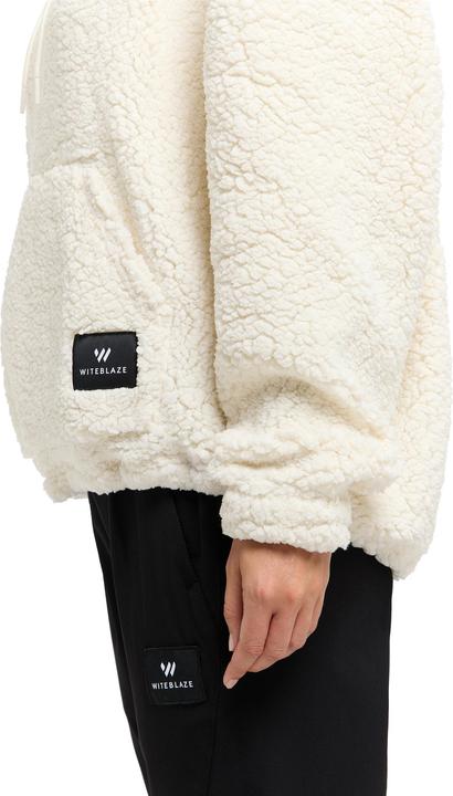 Immagine prodotto Witeblaze FELI Felpa con cappuccio in pile da donna, bianco L (L)