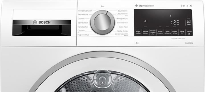 Produktbild Bosch Hausgeräte WQG 233 DH 0 Wärmepumpentrockner 8kg A+++ AutoDry SensitveDry (EX) (8 kg, Rechts)