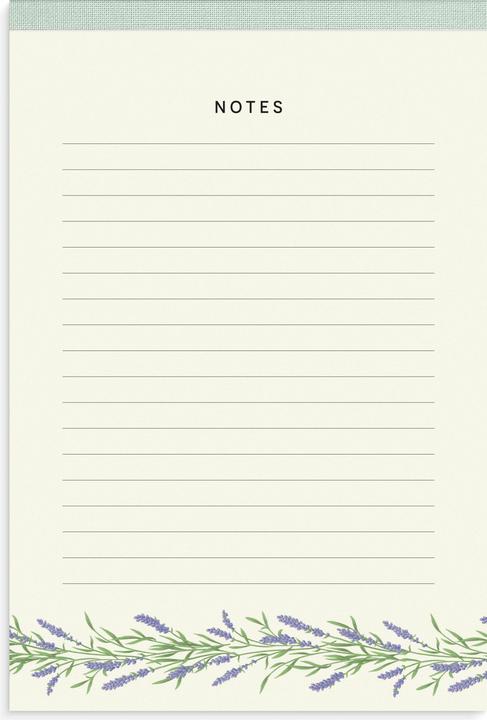 Burde Notepad Textile green A5 (A5)