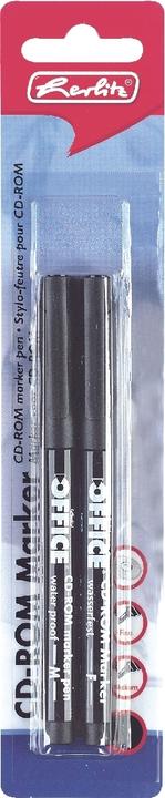 Actual product image Herlitz CD/DVD Marker (Black, 1 x)