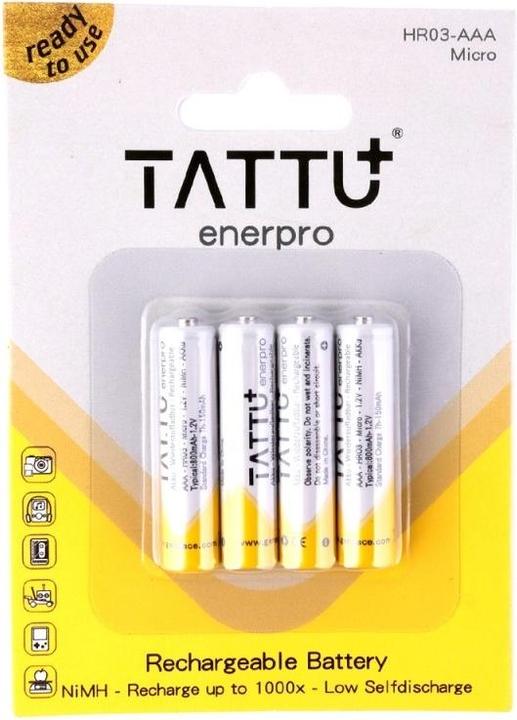 Tattu NiMH AAA Zellen 800mAH (AAA)