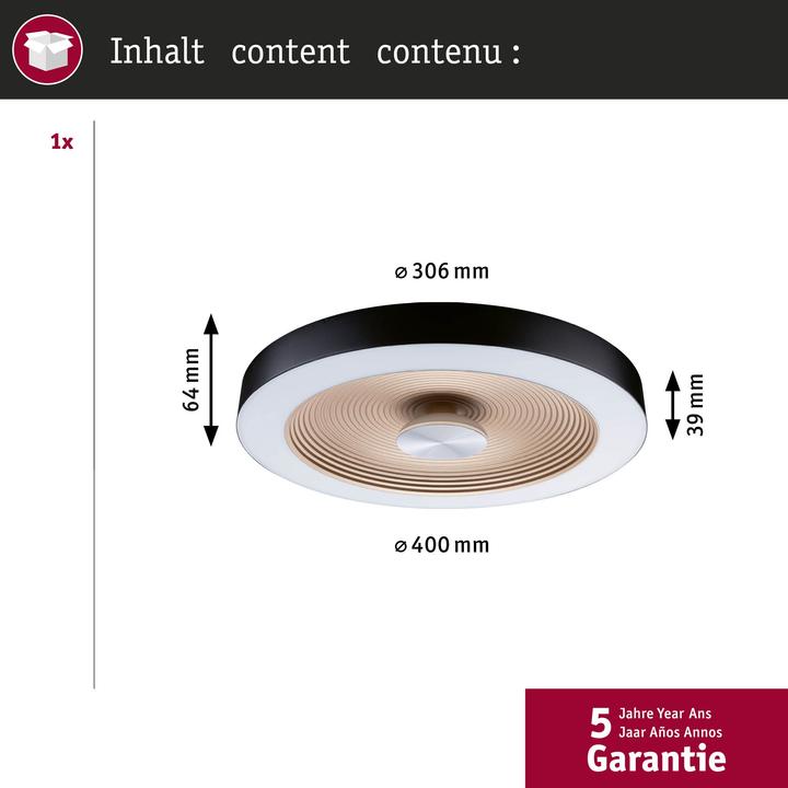 Produktbild Paulmann Deckenleuchte Volea (2900 lm)