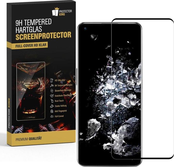 Actual product image Protectorking 6x real tempered 9H armoured glass 3D CLEAR (6 Piece, OnePlus 11)