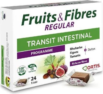 Image du produit Ortis Fruits & Fibres Regular 24 Cubes (Talc)