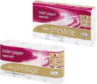Wepa Toilet paper 3-ply bright white, TP Super Soft (8 x)