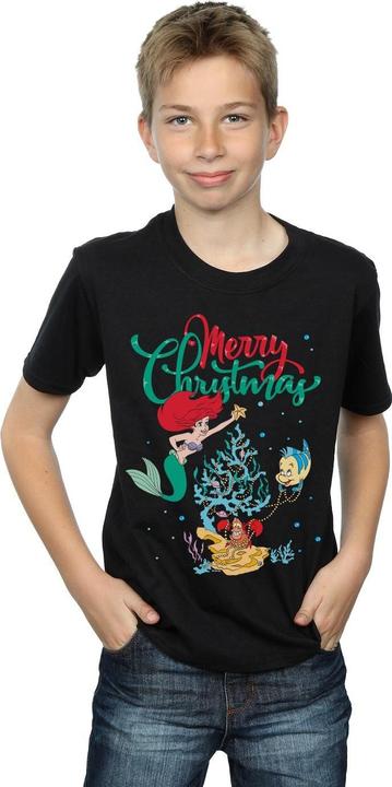 Produktbild Disney Princess Ariel Merry Christmas TShirt Jungen (116)