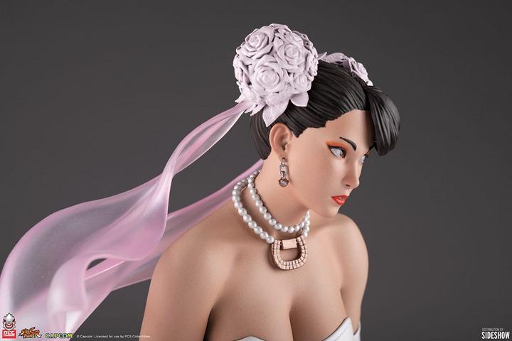 Actual product image PCS Street Fighter statuette 1/4 Wedding Chun-Li 39 cm