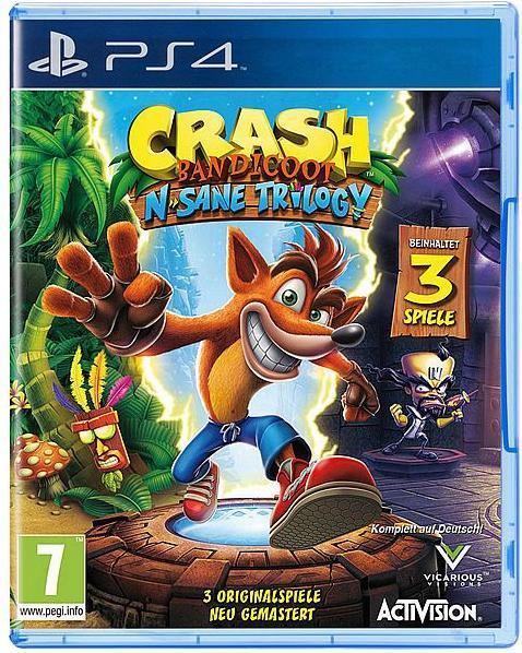 Produktbild Activision Crash Bandicoot - N' Sane Trilogy (PS4, DE)
