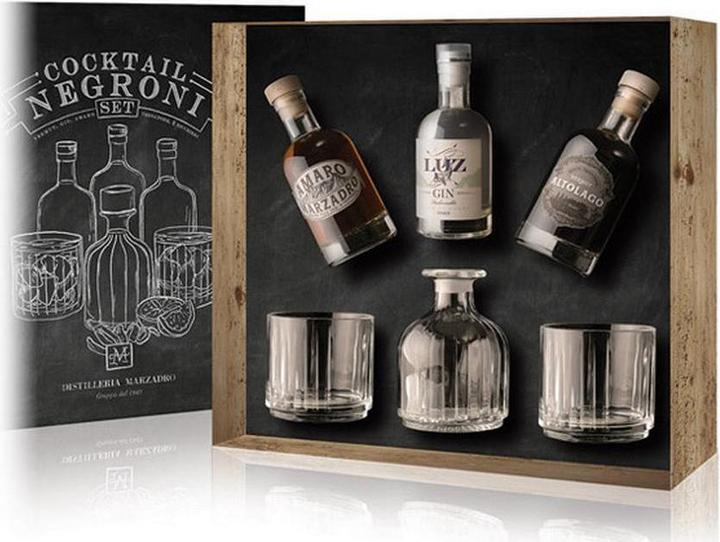 Immagine prodotto Marzadro Set Negroni (1 x 20 cl)