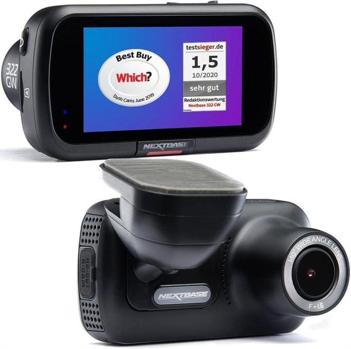 Actual product image Nextbase 322GW (Wi-Fi, GPS receiver, HD)