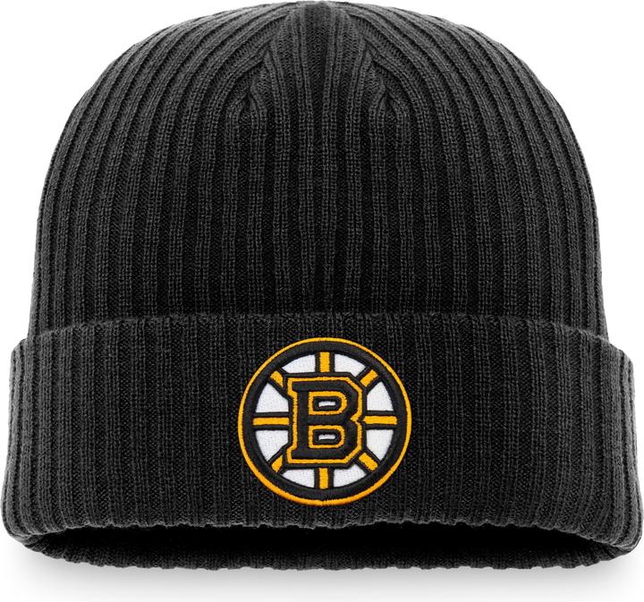Fanatics Beanie Core Cuff Boston Bruins