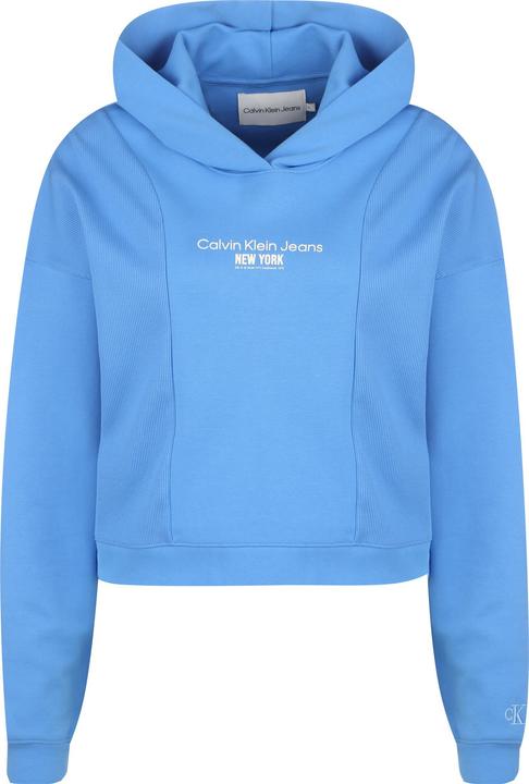 Immagine prodotto Calvin Klein Jeans Felpa con cappuccio con inserto a costine - 89179 (M)