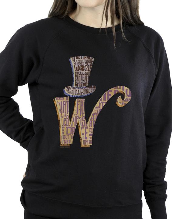 Produktbild Willy Wonka & the Chocolate Factory W Logo Hat Sweatshirt (3XL)