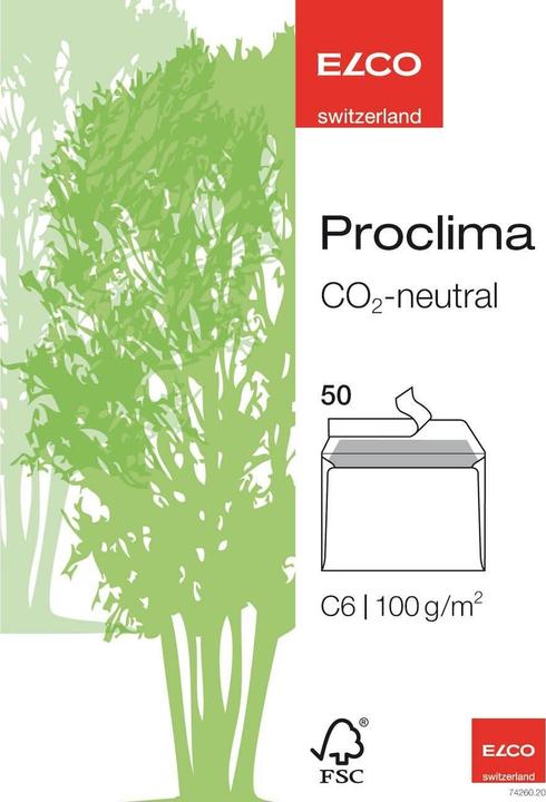 Actual product image Elco Envelope proclima (C6, 50 x)