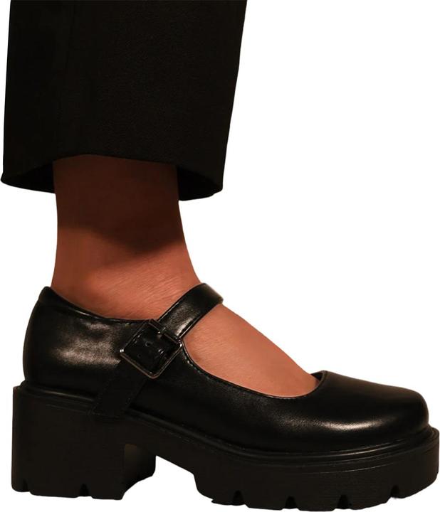 Actual product image Where's That From Womens/Ladies Rylee Retro Platform Block Heel Mary Janes (40)