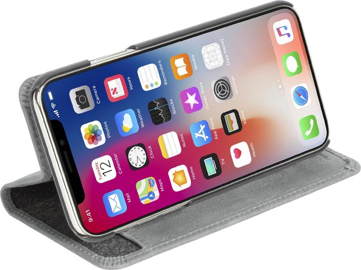 Image du produit Krusell Sunne 4 Card FolioWallet Apple iPhone XS Max vintage pilkas (Apple iPhone XS Max)