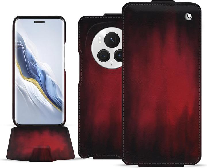Actual product image Noreve Vertical leather shell (Honor Magic6 Pro)