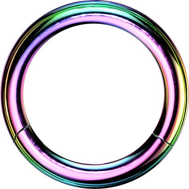 Immagine prodotto Star Piercing Anello a segmenti pieghevole colorato (Acciaio chirurgico 316L)