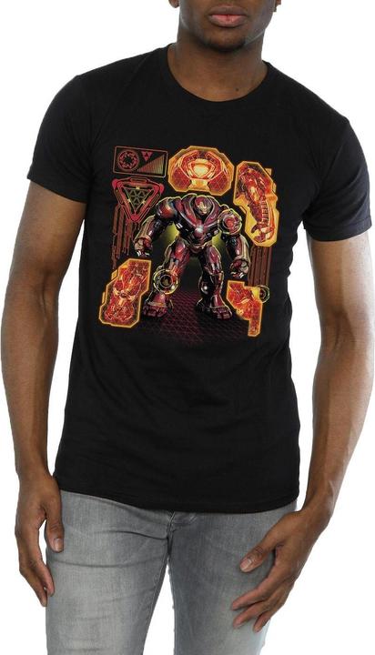 Immagine prodotto Maglietta con la scritta Hulkbuster di Avengers Infinity War (S)