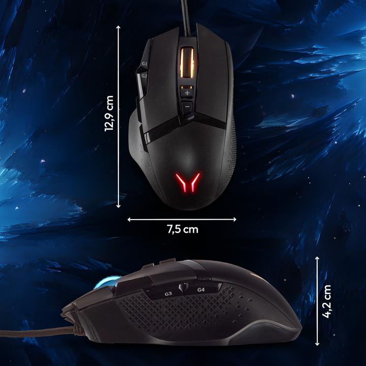 Actual product image Medion ERAZER Wizard P20 gaming mouse (Cable)