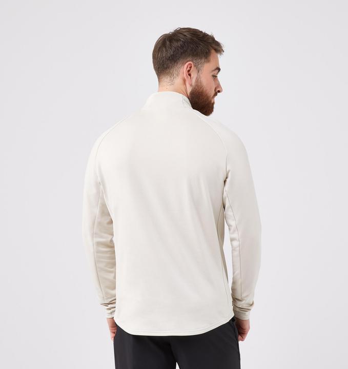 Immagine prodotto Artengo Felpa da tennis con 1/2 zip da uomo - Beige termico (XL)