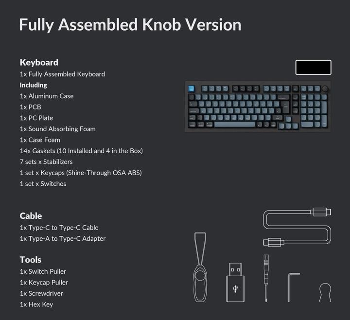 Immagine prodotto Keychron Q5 Pro (CH, Cablato)