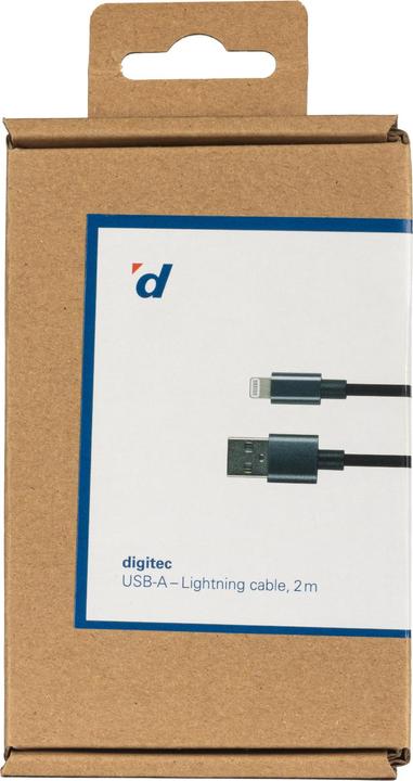 Actual product image Digitec USB-A - Lightning (2 m, USB 2.0)