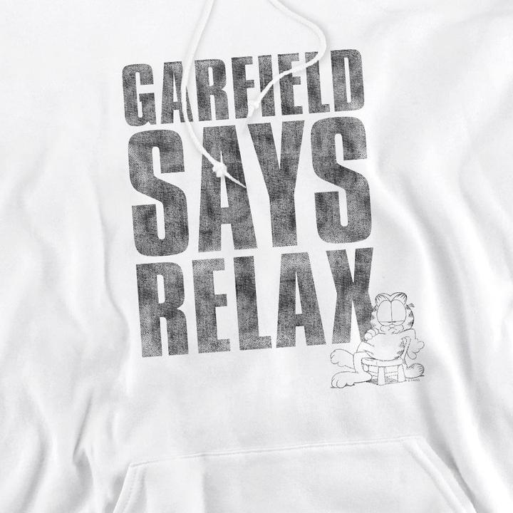 Immagine prodotto Garfield Relax Felpa con Cappuccio Uomo (L)