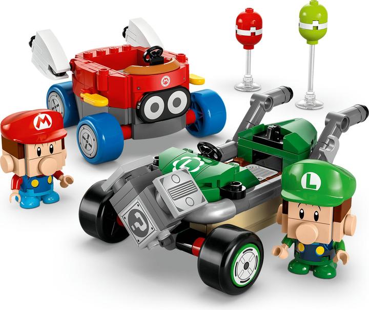 Produktbild LEGO Mario Kart - Baby Mario vs. Baby Luigi (72034, LEGO Super Mario)