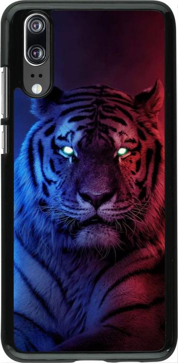 Image du produit PhoneLook Coque Tiger Blue Red (Huawei P20)