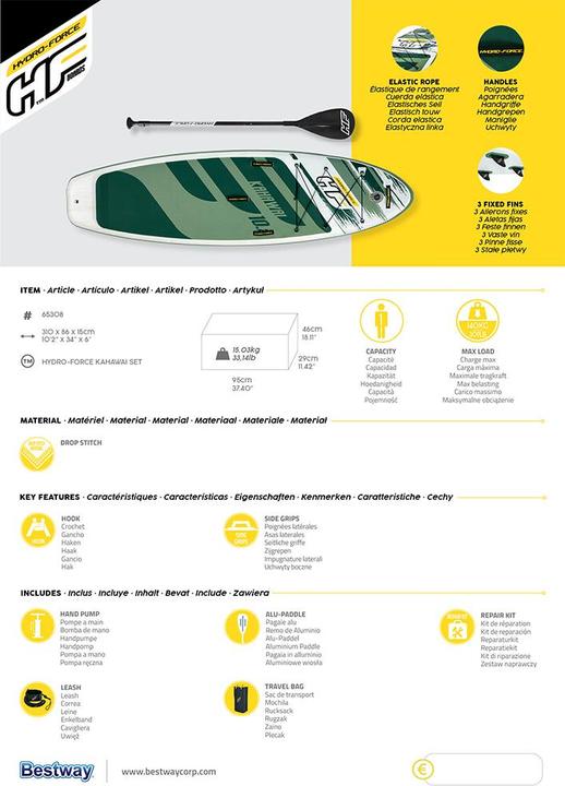 Image du produit Bestway Hydro-Force Kahawai (10'2")
