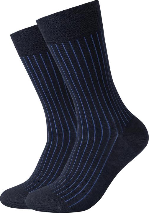 Produktbild Camano Men ca-soft shadow stripes Socken 2p (2er Pack, 39, 42)