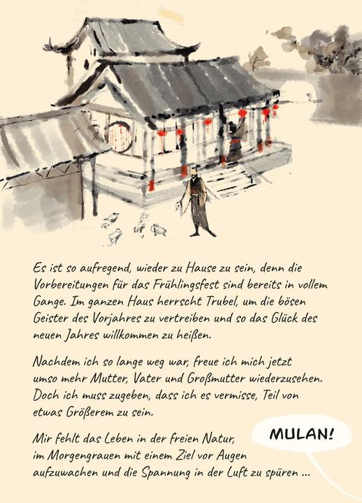 Image du produit Disney Adventure Journals: Mulan und der geheimnisvolle Palast (Allemand, Rhona Cleary, Gaia Cardinali, Ilaria Urbinati, Walt Disney, 2023)