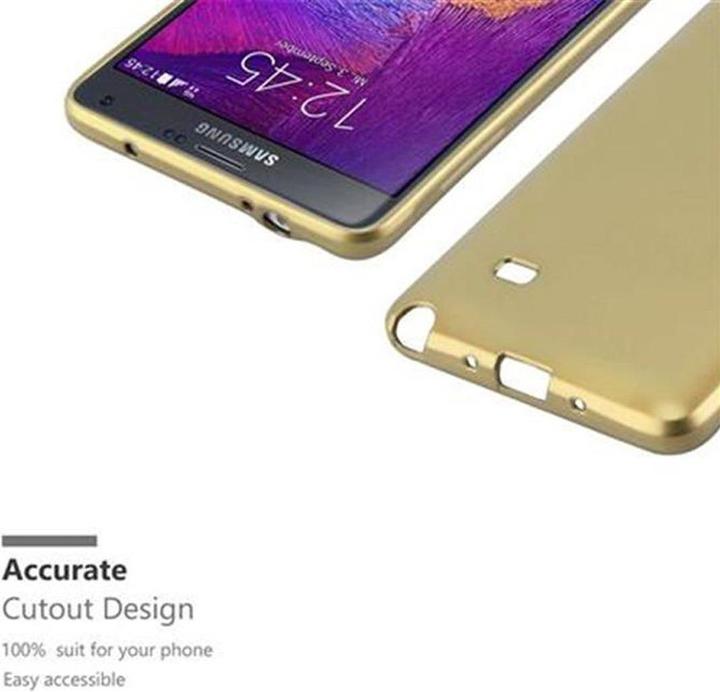 Immagine prodotto Cadorabo Copertura metallica opaca in TPU (Samsung Galaxy Note 4)