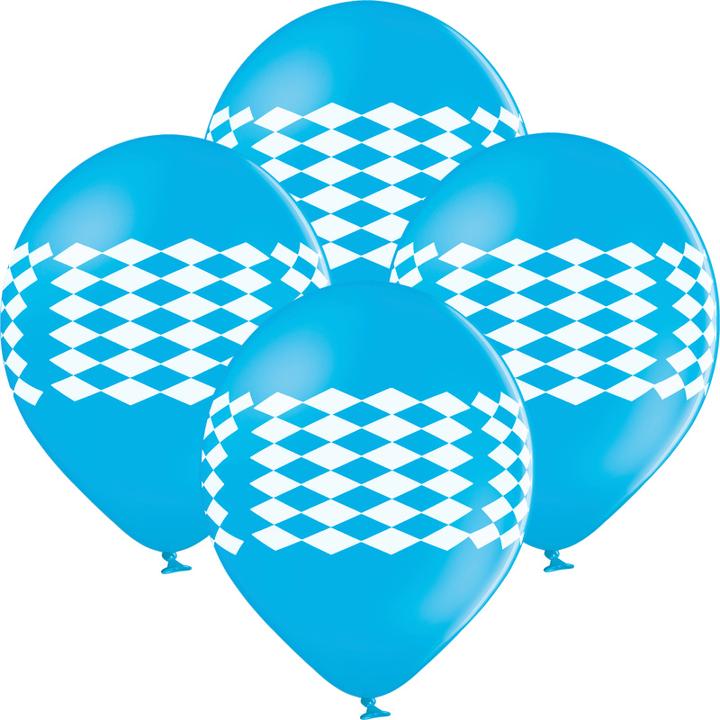 Produktbild bonacker ballonversand Oktoberfest Ballons blau - Premium-Qualität aus Naturkautschuk (25 x)