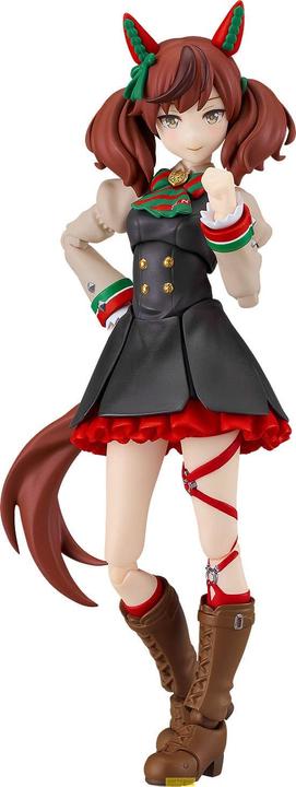 Actual product image Max Factory Uma Musume Pretty Derby Figma Action Figure Umamusume: Pretty Derby Nice Nature 14 cm