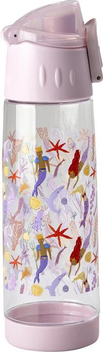 Image du produit Rice Bouteille à boire en plastique pour enfants avec impression sirène - lavande - 500 ml (0.50 l)