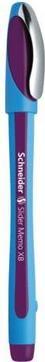 Produktbild Schneider Kugelschreiber Slider Memo (Violett, Blau, 1 x)