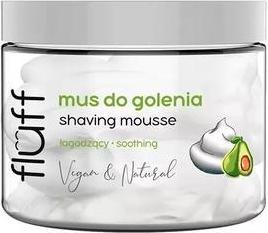 Fluff Mousse da barba Super Food Mousse da barba con Avocado e Niacinamide 200Ml (200 ml, Schiuma da barba)