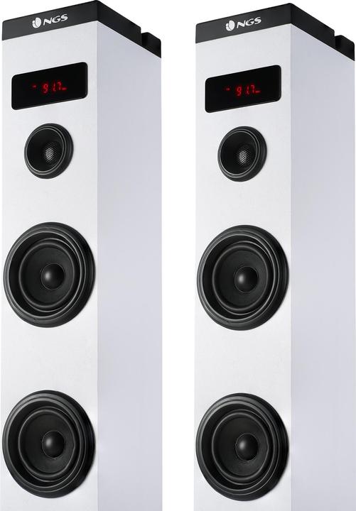 Produktbild NGS SKY CHARM Heim-Audio-Mikrosystem 50 W Weiss
