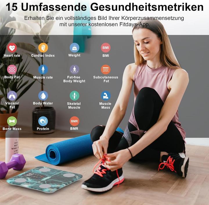 Actual product image Healthkeep Körperanalysewaage (180 kg)