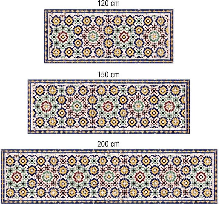 Produktbild Trenddeko Orientalische Kacheln 01 (60 x 200 cm)