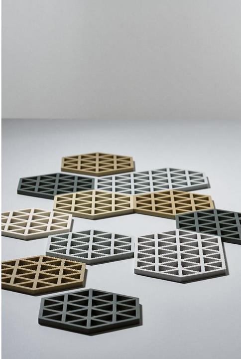 Produktbild Zone Denmark Triangle Taupe (1 x, Pfannenuntersetzer)