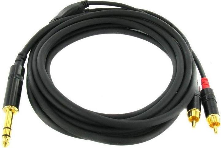 Actual product image Cordial Cfy 3 Vcc (3 m, Cinch, 6.3mm jack)