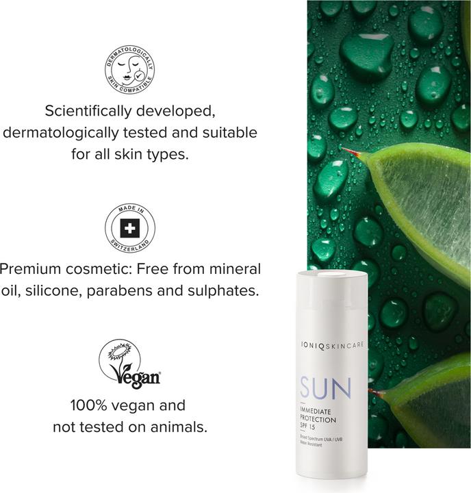 Actual product image IONIQ - Sun SPF 15 Cartridge (Suntan cream, SPF 15)